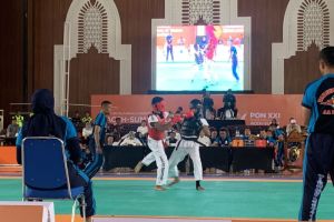 Tarung Derajat - Jabar raih tiga medali emas di tiga nomor final