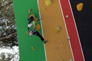 61 atlet jajal kemampuan di babak penyisihan panjat tebing PON XXI