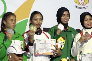 Jawa Tengah panen enam medali emas di cabor wushu sanshou sanda