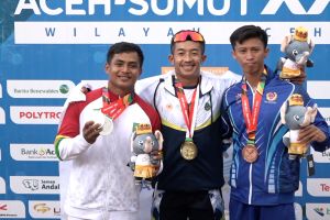 Nopriadi kalah dari 2 pedayung Jabar pada laga final dayung slalom