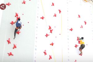 Puluhan atlet kejar kualifikasi Speed Relay Panjat Tebing di PON XXI