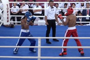 Jakarta tantang Sumut di final kick boxing putra 71 kg
