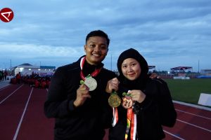 Hafiz dan Tresna resmi jadi pasangan pemegang rekor PON cabang atletik
