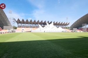 Jelang pesta pembukaan PON, Stadion Harapan Bangsa rampung 100 persen
