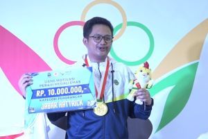 Akui emosional, Peboling Jabar Adhiguna rebut emas nomor single