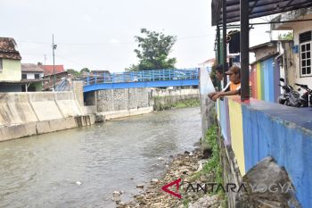Jalan Jazuli Yogyakarta ditutup untuk perbaikan talud Sungai Code