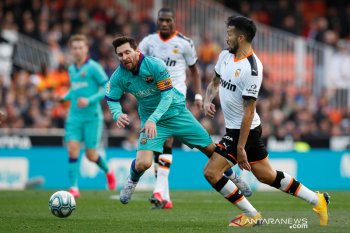 Barcelona dominan tanpa hasil, tersungkur 0-2 di Valencia