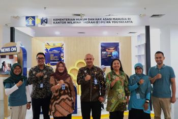 Kemenkumham DIY fasilitasi konsultasi danpermohonan kekayaan intelektual di pusat perbelanjaan