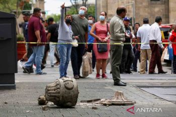 Mexico City diguncang gempa magnitudo 6,5