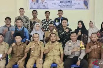 Peserta sosialisasi Desa Bersinar di Lirik dapat pembekalan pemberantasan narkoba