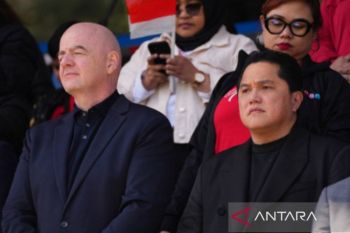 Erick Thohir hadiri lokakarya tentang keamanan dan keselamatan stadion