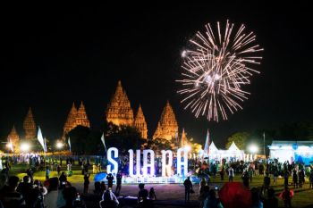 Keren, malam tahun baru di Candi Prambanan masuk TOP New Year's Eve dunia
