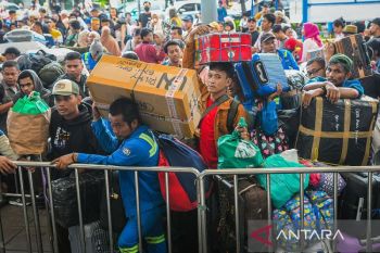 Pelni prediksi puncak mudik di Pelabuhan Tanjung Priok hari ini