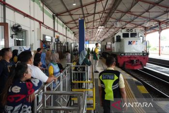 Daop 7 Madiun catat puncak arus mudik terjadi pada H-3 Lebaran 2025