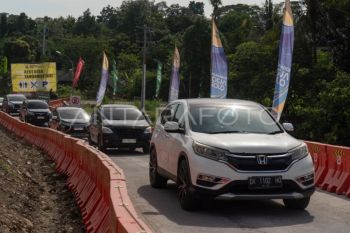 Pergerakan kendaraan di DIY naik dua kali lipat selama libur lebaran