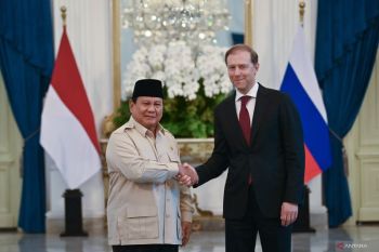 Prabowo, Russia's Manturov discuss Indonesia-Eurasian FTA progress