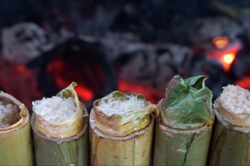 Nasi Bulu, kuliner khas Jawa Tondano saat Lebaran Ketupat