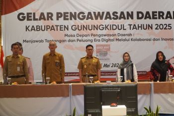 Inspektorat Gunungkidul meluncurkan pengawasan digital wujudkan pemerintahan bersih