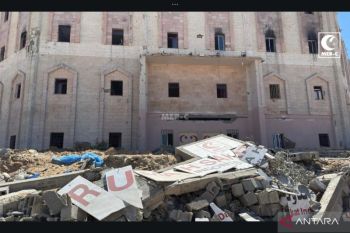 RI slams Israel over military banner at Gaza's Indonesian Hospital