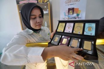 Harga emas Antam hari ini stabil di angka Rp1,904 juta/gram