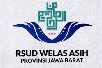 Logo siluet kujang untuk RSUD Welas Asih