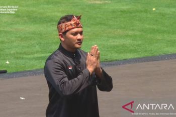 Iko Uwais unjuk kemampuan di hadapan Presiden