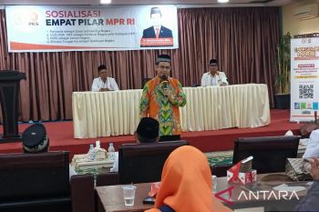 Hendry Munief sosialisasikan empat pilar MPR di Meranti dan dorong penguatan UMKM