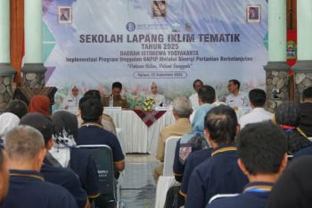 Sekolah Lapang Iklim BMKG dorong petani tangguh menghadapi cuaca ekstrem