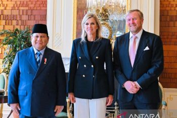 President Prabowo welcomed by Dutch Royal Couple in The Hague
