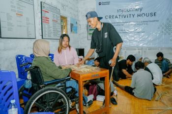 InJourney memberi pelatihan keterampilan bagi disabilitas di Bantul