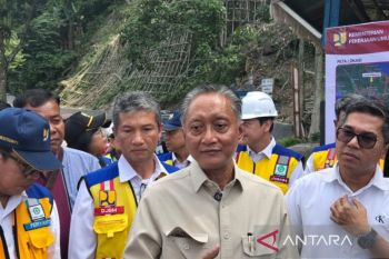 Menteri PU targetkan penanganan longsor ruas Medan-Berastagi di Sembahe rampung Desember