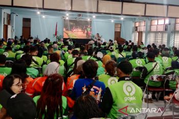 Polda DIY menggandeng ratusan pengemudi ojek daring cegah knalpot "brong"