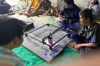 Generasi muda Yogyakarta dilatih teknik grafir kayu digital