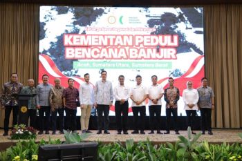 Agriculture Minister raises Rp75.85B for Aceh-Sumatra disaster victims