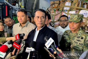 Agriculture Ministry, TNI team up to deliver aid to Sumatra