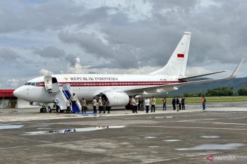 Tiba di Aceh, Presiden Prabowo lanjutkan perjalanan ke Bireuen