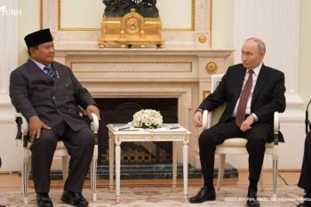 Prabowo meets Putin, expresses gratitude for strong RI-Russia ties