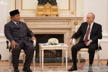 Indonesia-Russia relations in excellent condition, Prabowo says