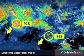 BBMKG: Waspadai cuaca ekstrem akibat Bibit Siklon Tropis 93S di Bali