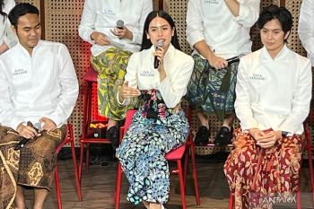 Maudy Ayunda menceritakan tantangan selama syuting film "Para Perasuk"