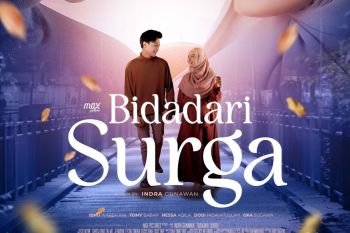 Rey Mbayang dan Dinda Hauw adu akting di film "Bidadari Surga"