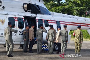 Prabowo gunakan helikopter pantau lokasi bencana Sumbar, pagi ini