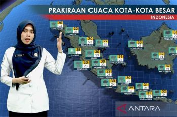 BMKG peringatkan potensi hujan petir di sejumlah kota besar