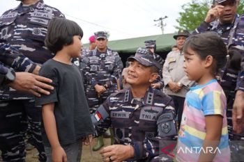 Wakil KSAL minta personel berikan layanan terbaik untuk korban bencana