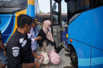 Angkutan bus gratis Nataru layani tiga rute utama di Maluku Utara