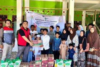 Pertamina salurkan kepedulian untuk tiga panti asuhan di Bengkulu