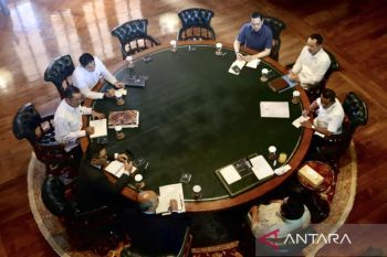 Presiden terima laporan soal perkembangan kampung haji Indonesia