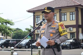 Polres Serang larang pesta kembang api pada malam tahun baru 2026