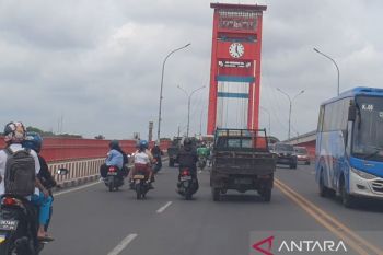 Jembatan Ampera Palembang ditutup saat malam Tahun Baru 2026