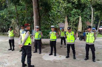 Polres OKU amankan objek Wisata Goa Putri